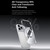 iPhone 18 Pro Max SULADA Crystal Series Magnetic Clear PC Phone Case - Transparent