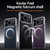 iPhone 18 Pro Max SULADA Kevlar Texture MagSafe Magnetic Holder Phone Case - Black