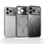 iPhone 18 Pro Max SULADA Transforms Into 17 Pro Semi-Transparent Matte Magnetic Phone Case - Gray