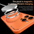iPhone 18 Pro Max SULADA Transforms Into 17 Pro Semi-Transparent Matte Rotation Magnetic Holder Phone Case - Gray
