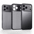 iPhone 18 Pro Max SULADA Transforms Into 17 Pro Semi-Transparent Matte Shockproof Phone Case - Black