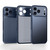 iPhone 18 Pro Max SULADA Transforms Into 17 Pro Semi-Transparent Matte Shockproof Phone Case - Blue