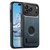 iPhone 18 Pro Max Suteni G2 Magsafe Oil Wax Leather Back Phone Case with Holder - Blue