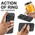 iPhone 18 Pro Max Suteni G3 Carbon Fiber Leather 360 Rotation Holder MagSafe Phone Case - Black