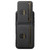iPhone 18 Pro Max Suteni H03 Litchi Leather Card Bag Stand Back Phone Case - Black