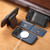 iPhone 18 Pro Max Suteni H17 Cross Grain Leather MagSafe Detachable Wallet Phone Case - Black