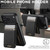 iPhone 18 Pro Max Suteni H17 Litchi Texture Leather MagSafe Detachable Wallet Phone Case - Black