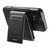 iPhone 18 Pro Max Suteni H19 Oil Wax 2-in-1 MagSafe Removable Card Box Back Phone Case - Black