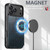 iPhone 18 Pro Max Suteni J05 Leather Magnetic MagSafe Phone Case - Blue