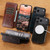 iPhone 18 Pro Max Suteni J05 Leather Magnetic MagSafe Phone Case - Brown