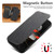 iPhone 18 Pro Max Suteni J06 Retro Matte Litchi Texture Leather MagSafe Phone Case - Black