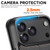 iPhone 18 Pro Max Suteni J06 Retro Matte Litchi Texture Leather MagSafe Phone Case - Black