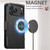 iPhone 18 Pro Max SUTENI J07 Multifunctional Horizontal Flip Magsafe Leather Phone Case - Black