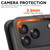 iPhone 18 Pro Max SUTENI J07 Multifunctional Horizontal Flip Magsafe Leather Phone Case - Black