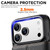 iPhone 18 Pro Max Suteni Q05 -in-1 Multi-function MagSafe Wallet Big Litchi Leather Phone Case - Black