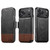 iPhone 18 Pro Max Suteni Q06 2-in-1 Multi-function Detachable Wallet MagSafe Phone Case - Black