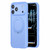 iPhone 18 Pro Max Textured Non-slip Shockproof Magnetic Phone Case with Holder - Sky Blue