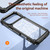 iPhone 18 Pro Max TPU + PC Lens Protection Phone Case - Black