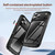 iPhone 18 Pro Max TPU + PC Lens Protection Phone Case - Black