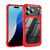 iPhone 18 Pro Max TPU + PC Lens Protection Phone Case - Red