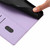 iPhone 18 Pro Max Tree Cat Embossed Flip Vegan Leather Phone Case - Purple