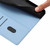 iPhone 18 Pro Max Tree Cat Embossed Flip Vegan Leather Phone Case - Sky Blue