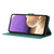 iPhone 18 Pro Max Triangles Embossed Leather Phone Case - Green
