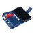 iPhone 18 Pro Max Tri-Fold 9-Card Wallets Leather Phone Case - Blue