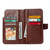 iPhone 18 Pro Max Tri-Fold 9-Card Wallets Leather Phone Case - Brown
