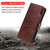 iPhone 18 Pro Max Tri-Fold 9-Card Wallets Leather Phone Case - Brown