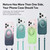 iPhone 18 Pro Max Twilight Gradient 360 rotation Holder Magnetic Phone Case - Green Field