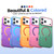 iPhone 18 Pro Max Two-tone Contrast Magnetic Phone Case - Purple