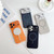 iPhone 18 Pro Max Ultra-thin Gold Armor PC Magnetic Phone Case - Titanium Gray