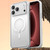 iPhone 18 Pro Max Vegan Leather Magnetic Phone Case - Cedar White