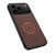 iPhone 18 Pro Max WANLONFENG Tech Fabric Texture Magnetic PC Hybrid TPU Phone Case - Coffee
