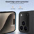 iPhone 18 Pro Max WANLONFENG TQ1 Series Magnetic Carbon Fiber Texture Phone Case with 2pcs Screen Films - Orange