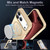 iPhone 18 Pro Max XDcase Metal Lens Frame Skin Feel Magnetic Phone Case - Gold