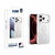 iPhone 18 Pro Max XDcase Metal Lens Frame Skin Feel Magnetic Phone Case - White