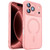 iPhone 18 Pro Max XDcase Skin Feel Magnetic Frosted Phone Case with Lens Film - Pink