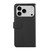 iPhone 18 Pro / 17 Pro ABEEL Delicate Texture Splicing RFID Leather Phone Case - Black