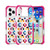 iPhone 18 Pro / 17 Pro Acrylic Four-Corner Shockproof Heart Pattern Phone Case - Pink