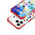 iPhone 18 Pro / 17 Pro Acrylic Four-Corner Shockproof Heart Pattern Phone Case - Red