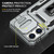 iPhone 18 Pro / 17 Pro Armor PC + TPU Camera Shield Phone Case - Grey