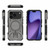 iPhone 18 Pro / 17 Pro BIBERCAS Transparent Color Series MagSafe Air Bag Shockproof Phone Case - Black