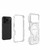 iPhone 18 Pro / 17 Pro BIBERCAS Transparent Color Series MagSafe Air Bag Shockproof Phone Case - Black