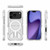 iPhone 18 Pro / 17 Pro BIBERCAS Transparent Color Series MagSafe Air Bag Shockproof Phone Case - White