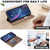 iPhone 18 Pro / 17 Pro BINFEN COLOR Calfskin Texture Magnetic RFID Vegan Leather Phone Case - Brown