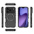 iPhone 18 Pro / 17 Pro Butterfly Armor MagSafe Magnetic Ring Shockproof Phone Case - Black