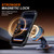 iPhone 18 Pro / 17 Pro Camera Sliding Shield Magnetic Rotation Holder Phone Case - Black