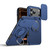 iPhone 18 Pro / 17 Pro Camera Sliding Shield Magnetic Rotation Holder Phone Case - Blue